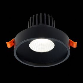 ST751.438.10 Св-к встр. Черный LED 1*10W 3000K 750Lm Ra>90 38° IP20 D100xH75 170-240V