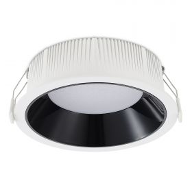 ST755.438.18 Св-к встр. Черный LED 1*18W 3000K 1 620Lm Ra80 120° IP20 D160xH60 100-240V