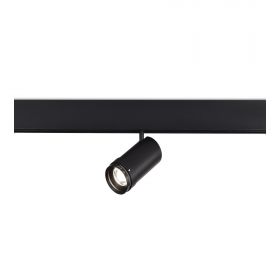 ST357.446.12 Магнитный трековый светильник ZOOM Черный LED 1*12W 4000K Lm Ra90 10-55° IP20 D50xH160