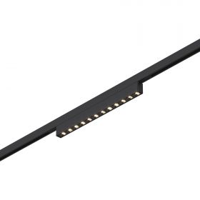 ST666.446.10 Магнитный трековый светильник Черный LED 1*10W 4000K 430Lm Ra>90  IP20 L196xW10xH18 24V