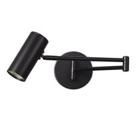 SLE201041-01 Светильник настенный Черный/Черный GU10 LED 1*5W 4000K