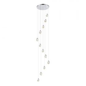 SL6114.103.12 Светильник подвесной ST-Luce Хром/Прозрачный LED 12*3W 3000K