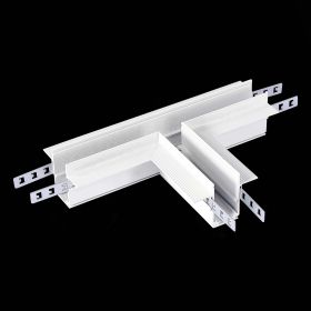 ST007.599.12 Коннектор T-образный для встраиваемого магнитного шинопровода под ГКЛ 12мм ST-Luce Белы