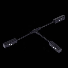 ST006.459.00 Коннектор питания T-образный для магнитного шинопровода ST-Luce Черный