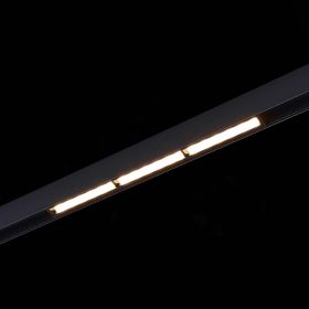 ST804.436.18 Магнитный трековый светильник Черный LED 1*18W 3000K 1 000Lm Ra>90 120° IP20 L330xW22xH