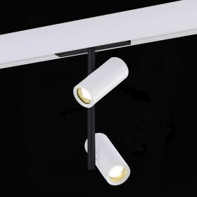 ST808.546.16 Магнитный трековый светильник Белый LED 1*16W 4000K 1 200Lm Ra>90 36° IP20 D45xH240 48V