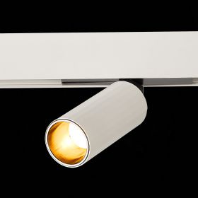 ST807.536.12 Магнитный трековый светильник Белый LED 1*12W 3000K 600Lm Ra>90 IP20 D50xH173 48VV