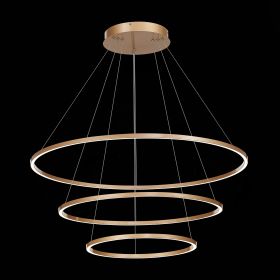 ST605.203.114 Cветильник подвесной SMART ST-Luce Золотистый/Белый LED 1*114W 2800-6500K