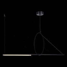 SL6113.403.01 Светильник подвесной ST-Luce Черный LED 1*12W 3000K