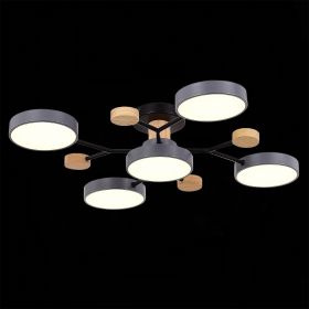 SLE6006-702-05 Светильник потолочный Серый/Серый LED 5*12W 3000K/4500K/6000K