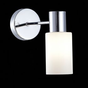 SLE1139-101-01 Светильник настенный Хром/Белый E14 1*60W