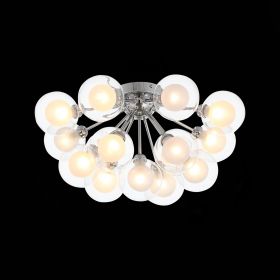 SL431.102.15 Люстра потолочная ST-Luce Хром/Прозрачный, Белый G9 15*5W