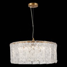 SLE283203-06 Светильник подвесной Золотистый/Прозрачный E27 6*40W.