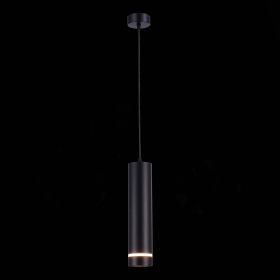 ST115.433.12 Светильник подвесной Черный LED 1*12W 3000K 936Lm Ra>90 120° IP20 D80xH300 165-265V.