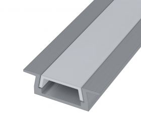 ST017.129.02 Встраиваемый профиль с рассеивателем ST-Luce Алюминий анодированный.