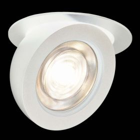 ST654.548.10 Св-к встр. Белый LED 1*10W 4000K 850Lm Ra>90 38° IP20 D109xH60 180-240V.