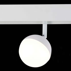 ST358.546.07 Магнитный трековый светильник белый LED 1*7W 4000K 520Lm Ra>80 120° IP20 L120xW90xH192.