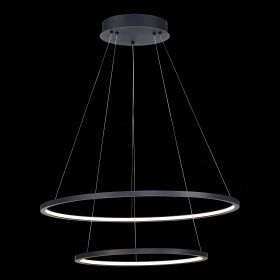 ST603.443.56 Светильник подвесной ST-Luce Черный/Белый LED 1*56W 4000K.