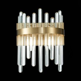 SL1167.301.02 Бра ST-Luce Латунь/Латунь, Прозрачный E14 2*40W.