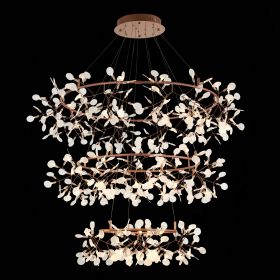 SL379.203.486 Люстра подвесная ST-Luce Медный/Белый LED 486*0,5W 3500K  (из 3-х коробок).