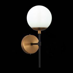 SL1203.401.01 Бра ST-Luce Бронза,Черный/Белый E27 1*40W.