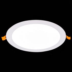 ST209.538.18 Св-к встр. Белый LED 1*18W 3000K 1 296Lm Ra80 110° IP20 D225xH8 90-265V.