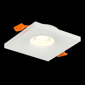 ST205.518.01 Св-к встр. Белый GU10 1*50W  L94xW94xH27 220V Без ламп.