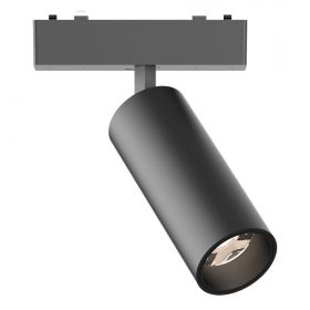 ST677.446.09 Магнитный трековый светильник Черный LED 1*9W 4000K 540Lm Ra>90 IP20 D44xH110 48V.