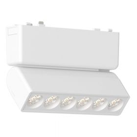 ST675.546.06 Магнитный трековый светильник Белый LED 1*6W 4000K 360Lm Ra>90 IP20 L122xW26xH83 48V.
