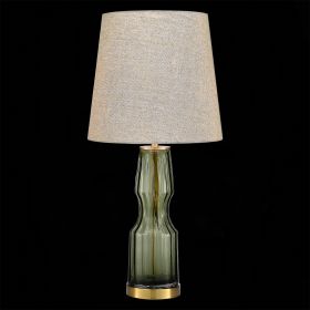 SL1005.904.01 Прикроватная лампа ST-Luce Оливковый, Латунь/Серый E27 1*40W.