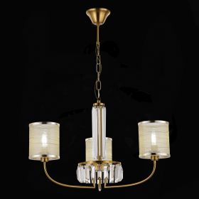 SLE1119-303-03 Светильник подвесной Латунь/Шампань E14 3*40W.