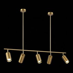 SL1206.303.05 Светильник подвесной ST-Luce Латунь/Латунь GU10 5*5W 4000K.