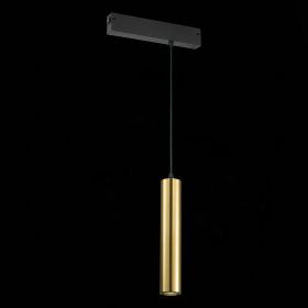 ST507.303.01 Св-к трек. Золотистый GU10 1*50W  IP20 D54xH290 180-240V Без ламп.