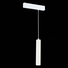 ST507.503.01 Св-к трек. Белый GU10 1*50W  IP20 D54xH290 180-240V Без ламп