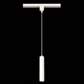 ST151.506.01 Светильник трековый Белый GU10 1*50W IP20 D54xH290 220V Без ламп.