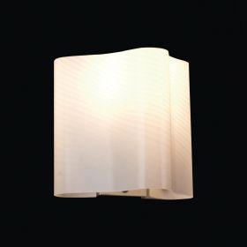 SL117.511.01 Бра ST-Luce Серебристый/Белый с полосками E14 1*40W.