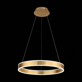 SL944.203.01 Люстра подвесная ST-Luce Анодированный золотой/Белый LED 1*40W 3000K-6000K.
