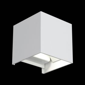 SL560.501.02 Светильник уличный настенный ST-Luce Белый/Белый LED 2*3W 4000K.
