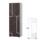 Шкаф 2-х дверный для одежды Омега 16