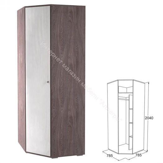 Шкаф угловой Омега 18