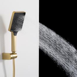 Frap H91 F7191-3 duş komplektinin montaj və detalları - 3 rejimli funksiyalar, izliv və daxili montaj elementləri ilə funksionallığı vurğulayır.14