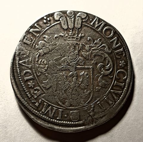 1 талер 1622 Девентер RARE Нидерланды AUNC Священная Римская Империя