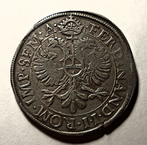 1 талер 1622 Девентер RARE Нидерланды AUNC Священная Римская Империя