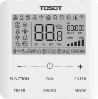 ПУЛЬТ Tosot T18H-ILFA/I/T18H-ILUA/O