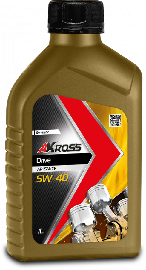 AKross Drive 5W-40 SN/CF A3/B4, 1л