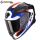 Scorpion EXO-R1 Evo Carbon Air Propel Red Blue