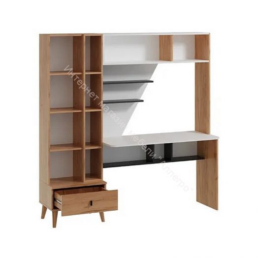 Стол письменный Омега 3 с надстройкой