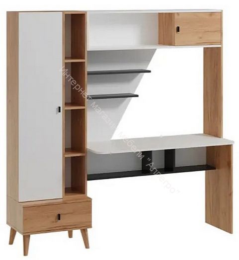 Стол письменный Омега 3 с надстройкой