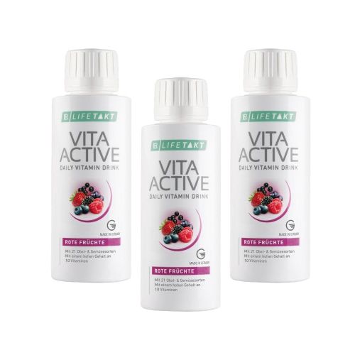Вита Актив Комплекс Витаминов Красные Фрукты ЛР ЛАЙФТАКТ 3 шт.