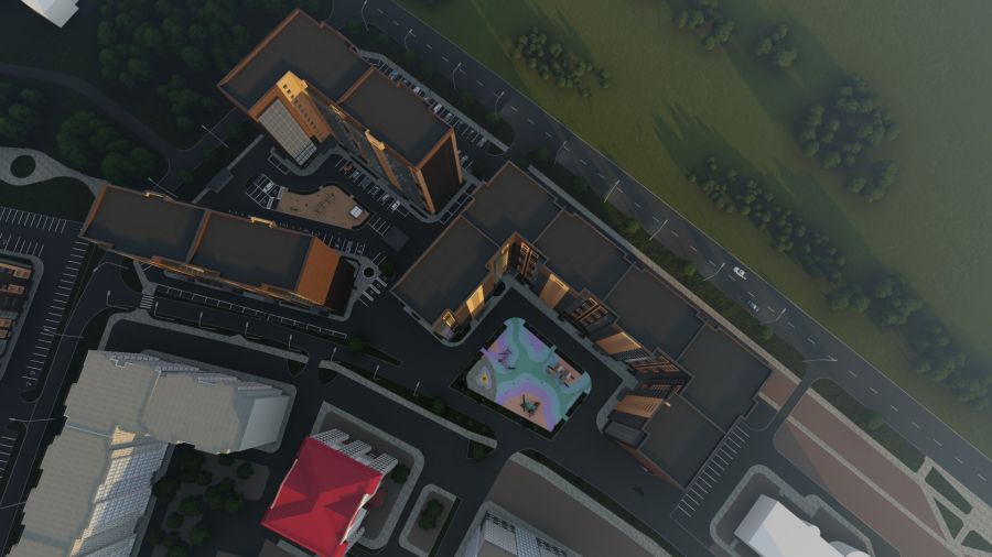 2-комнатная квартира 44,62кв.м. Генерала Тихонова 1